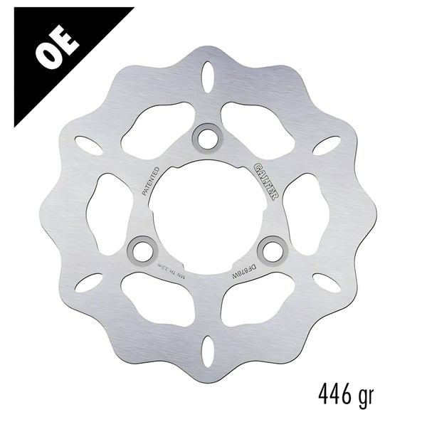 Bremsscheibe Set Galfer 2X DF878W Wave® Starr Vorne 180X3,8Mm FüR Kymco Maxxer-image