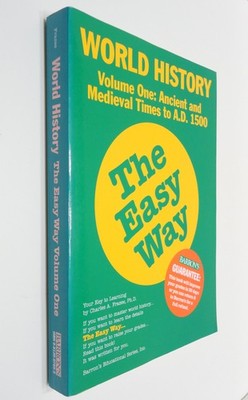 World History the Easy Way Volume One (Easy Way Series) - paperback Frazee, ...
