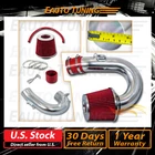 Short Ram Air Intake Kit + RED Filter for 00-05 Toyota Celica GT 1.8L