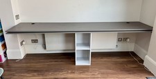 Modern floating dual workspace desk (collect by 4th September). Offers welcome!!