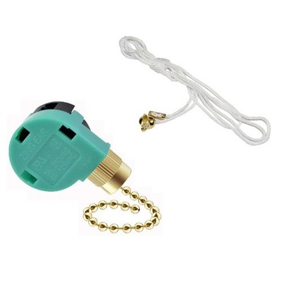 Ceiling Fan Switch 3 Speed 4 Wire ZE-268S6 Fan Pull Chain Speed Control Sw.YH