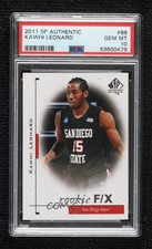 Auténtico Flashback Rookie 2011-12 SP F/X Kawhi Leonard #88 16b5