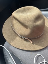 Indiana Jones Wool Felt Fedora Hat Made In USA