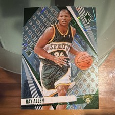 Panini 2023-24 Phoenix Ray Allen #221 Teal Laser Seattle Supersonics