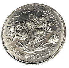 # C7423   CANADA  COIN,   ONE DOLLAR  1970   UNC