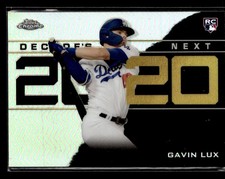 2020 Topps #DN-10 Gavin Lux Decade's Next Card Los Angeles Dodgers