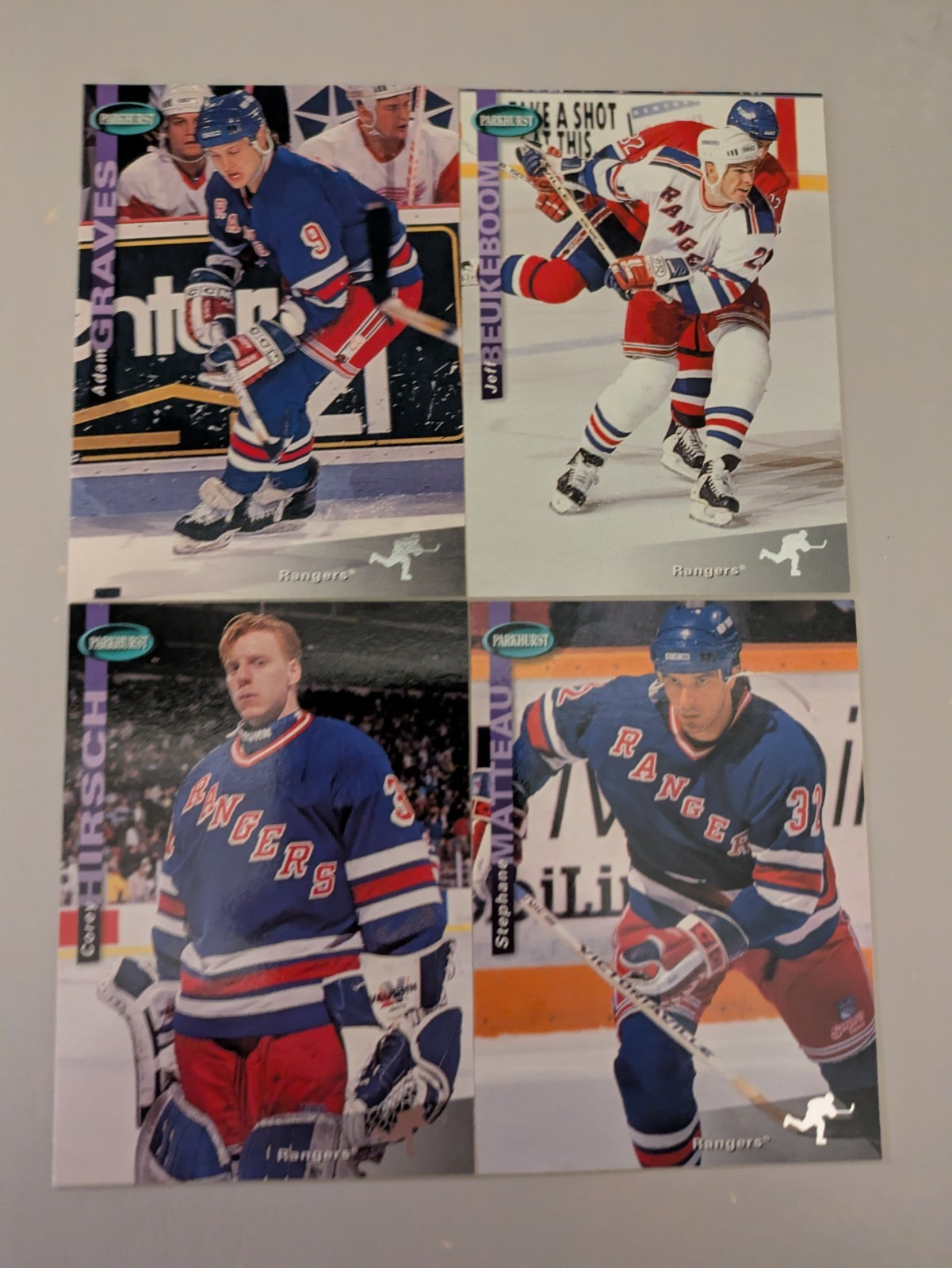 1994-95 Parkhurst Hockey Cards #1-150 Choose Your Cards