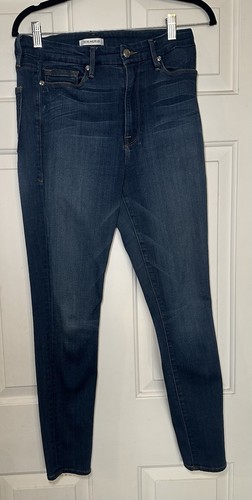 Good American Good Waist High Rise Skinny Jeans GAGW108 Größe 10/30