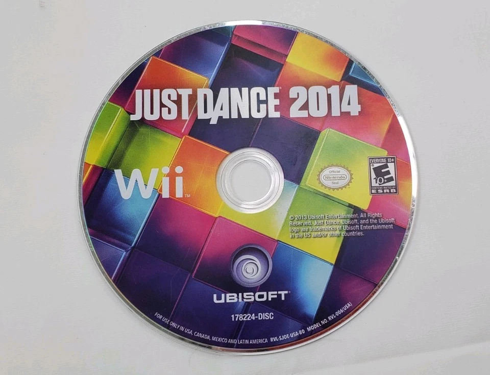 Lote de juegos Wii x 3, Just Dance 2014, Just Dance 3, Zumba Fitness 2 PROBADO con fundas Foto 3 de 4