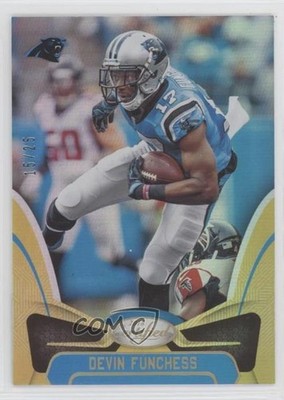 2018 Certified Mirror Gold 15/25 Devin Funchess #62 y0i