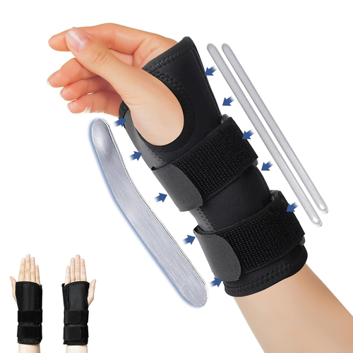 1 pz tutore di compressione del polso cinturino di supporto del polso elastico Fness sollevamento pesi, tendine, artre Tunnel carpale, sollievo dal dolore  18