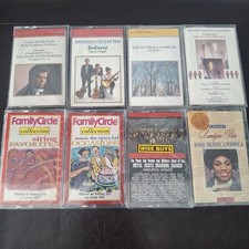 Lot Of 8 Classical Music Cassette Tapes: Nutcracker Debussy Leontyne -New Sealed