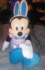 Disney Mickey Mouse Easter Stuffed Plush with Bunny Ears