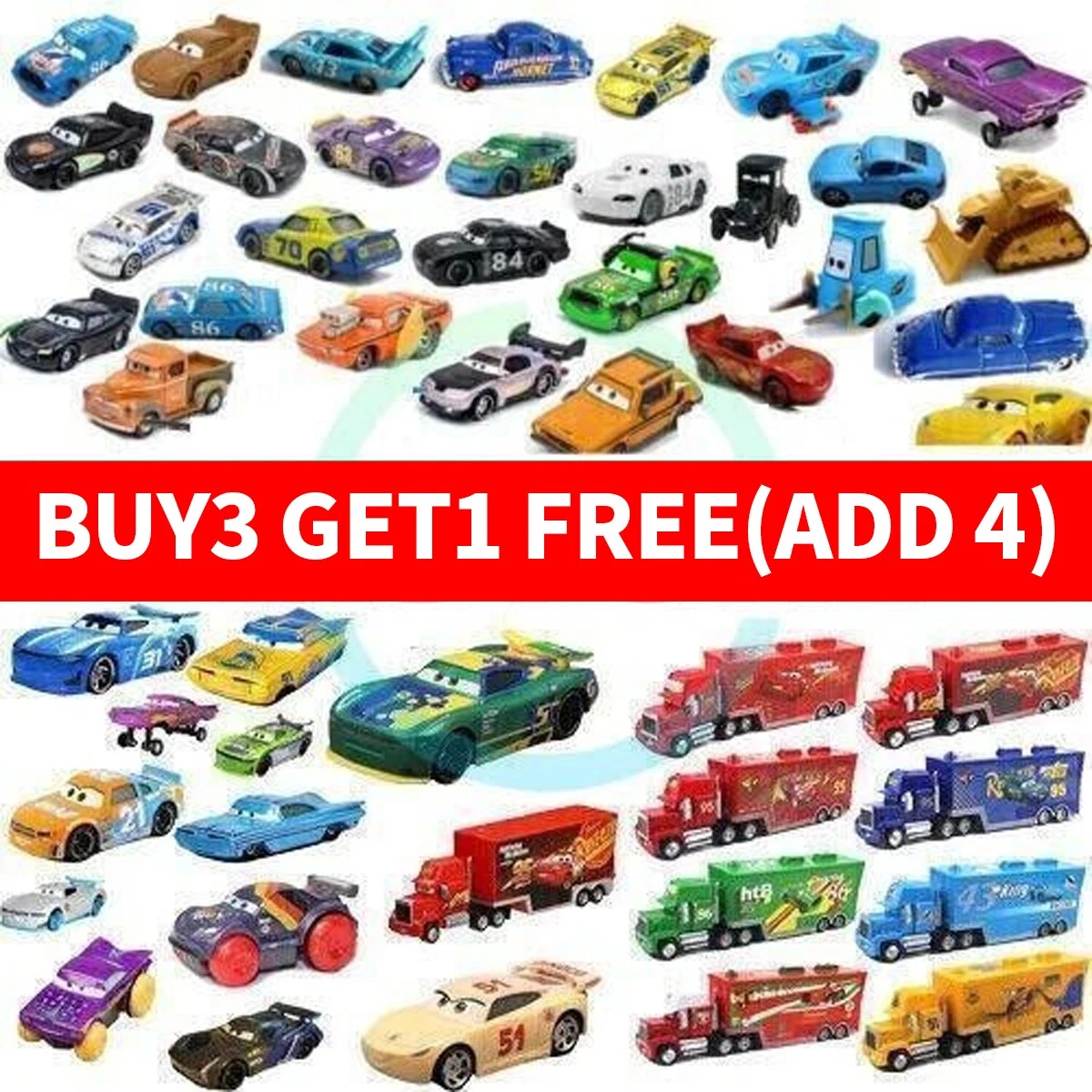 Disney Pixar Cars Boost Cartoon & TV Character Action Figures for