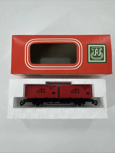 BTTB TT 14523 Containerwagen mit 2 Containern "CTI" | Condition: Gebraucht