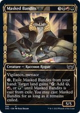 Masked Bandits (Showcase) 319 Streets of New Capenna MTG Foil NM