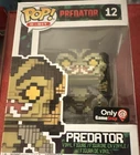 Funko Pop! 8-Bit Vinyl Predator #12 Figure GameStop Exclusive Movies Franchise