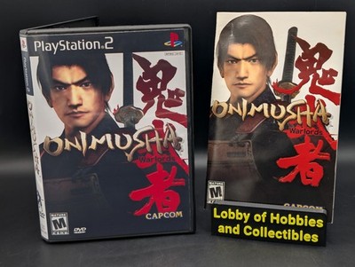 Onimusha Warlords  ( PlayStation 2 PS2 ) Mint Disc W/ Manual - Reprinted Cover