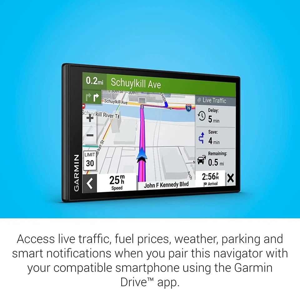 Garmin DriveSmart 66 Auto GPS North American Maps and 6" Screen 010-02469-00 - Image 4 of 4