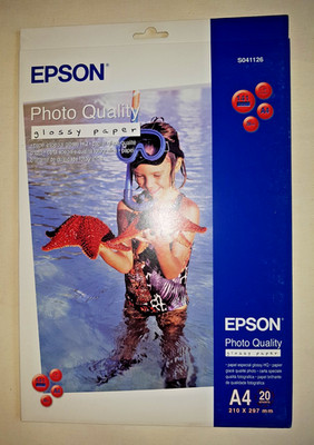 Epson SO41126 Epson Photo Paper Glossy A 4 20 Blatt