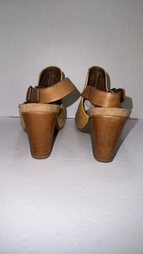 Sandalias de tacón alto Rock Port Cobb Hill Collection borgoña - Imagen 4 de 7