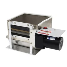 TECHTONGDA® Pea Peeling Machine Bean Peeler Rollers Adjustable 15-25kg/h 220V