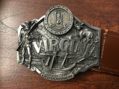 Siskiyou Buckle Belt Buckle Virginia Old Dominion State Ship