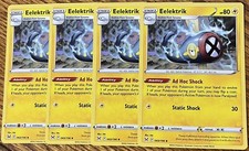 x4 Eelektrik 60/196 - Lost Origin - Uncommon - Read Desc.