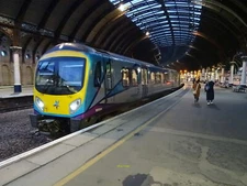 Photo 12x8 York Railway Station TransPennine Express Class 185 No 185124. c2019