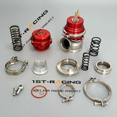 External Turbo Wastegate 60mm 16/24/14 psi + BOV 50mm Blow Off Valve 35PSI kits