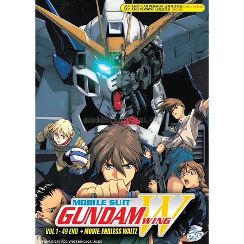 Anime DVD Mobile Suit Gundam Wing Vol.1-49 End + Endless Waltz Movie (Eng Dub) - Bild 4 von 7