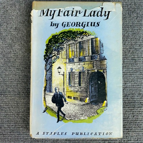My Fair Lady by Georgius 1951 RARE 1st UK Edition English Hardcover DJ Detective