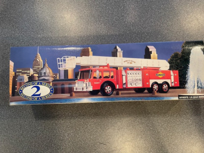 1995 Sunoco Aerial Tower Toy Fire Truck Collector's Edition ~ New in Box