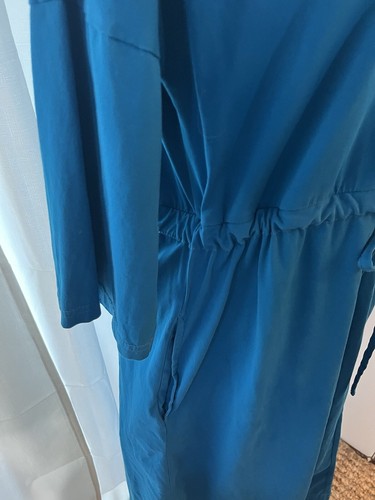 Brobe Surgery Recovery Robe w/ Inside Pockets Teal Size L - Picture 4 of 10