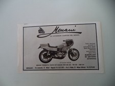 advertising Pubblicità 1980 MENANI e MOTO SUZUKI GS 500