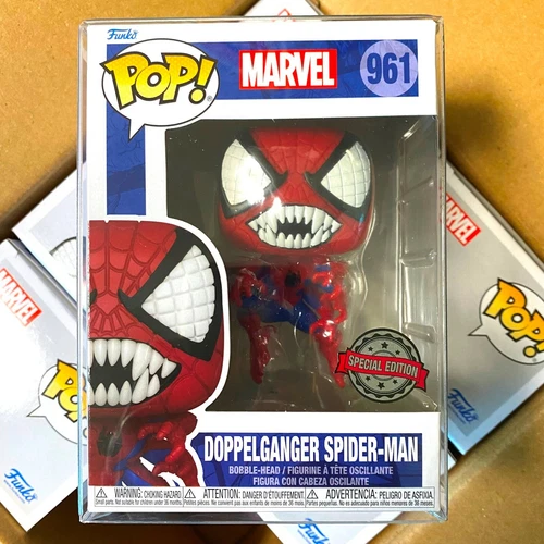 Funko Pop LACC Share Exclusive : DOPPELGANGER SPIDER-MAN #961 Vinyl "Mint Box"