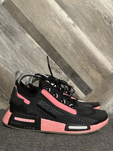 Adidas Nasa NMD_R1 Spectoo Women\u0026#039;s Size 8 Black Pink Boost in Space  FZ3207 | eBay