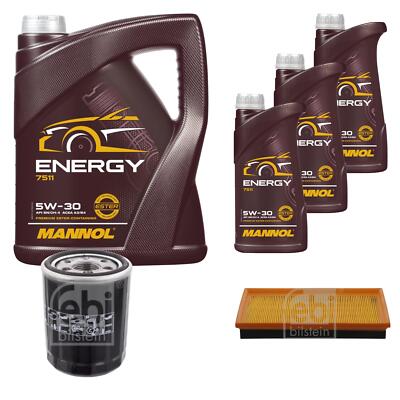 Inspektionspaket 8L Energy 5W-30 für Nissan Maxima/Maxima QX V 3.0 V6 24V 2.0
