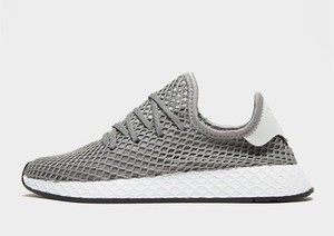 adidas deerupt grey and white