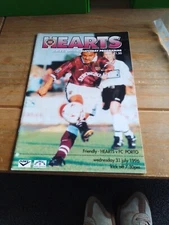 Friendly 1996/7 Hearts v FC Porto Portugal 31/7/1996