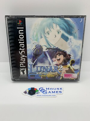 北米版 LUNAR2 ETERNAL BLUE COMPLETE Lunar 2: Eternal Blue Complete (PlayStation 1, 2000) CIB
