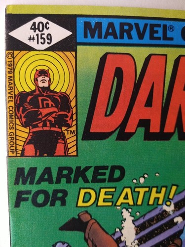 Marvel Comics Daredevil #159 Early Frank Miller Cover Featuring Bullseye VF+ 8.5 - Picture 5 of 12