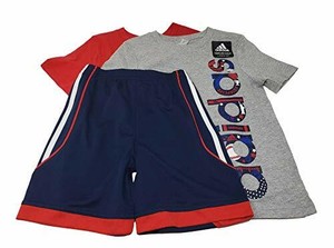 kids adidas short set