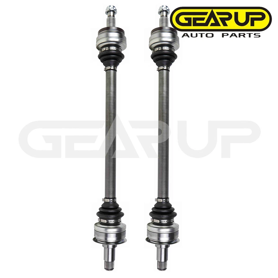 Пара задних шарнирных валов оси CV для Mercedes-Benz E350 E400 E300 GLK350 4Matic полный привод - Изображение 2 из 4