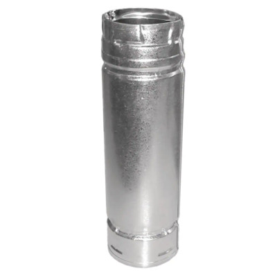 Chimney Stove Pipe Pellet Vent Double Wall Non Adjustable Twist Lock 4'' x 36 in.
