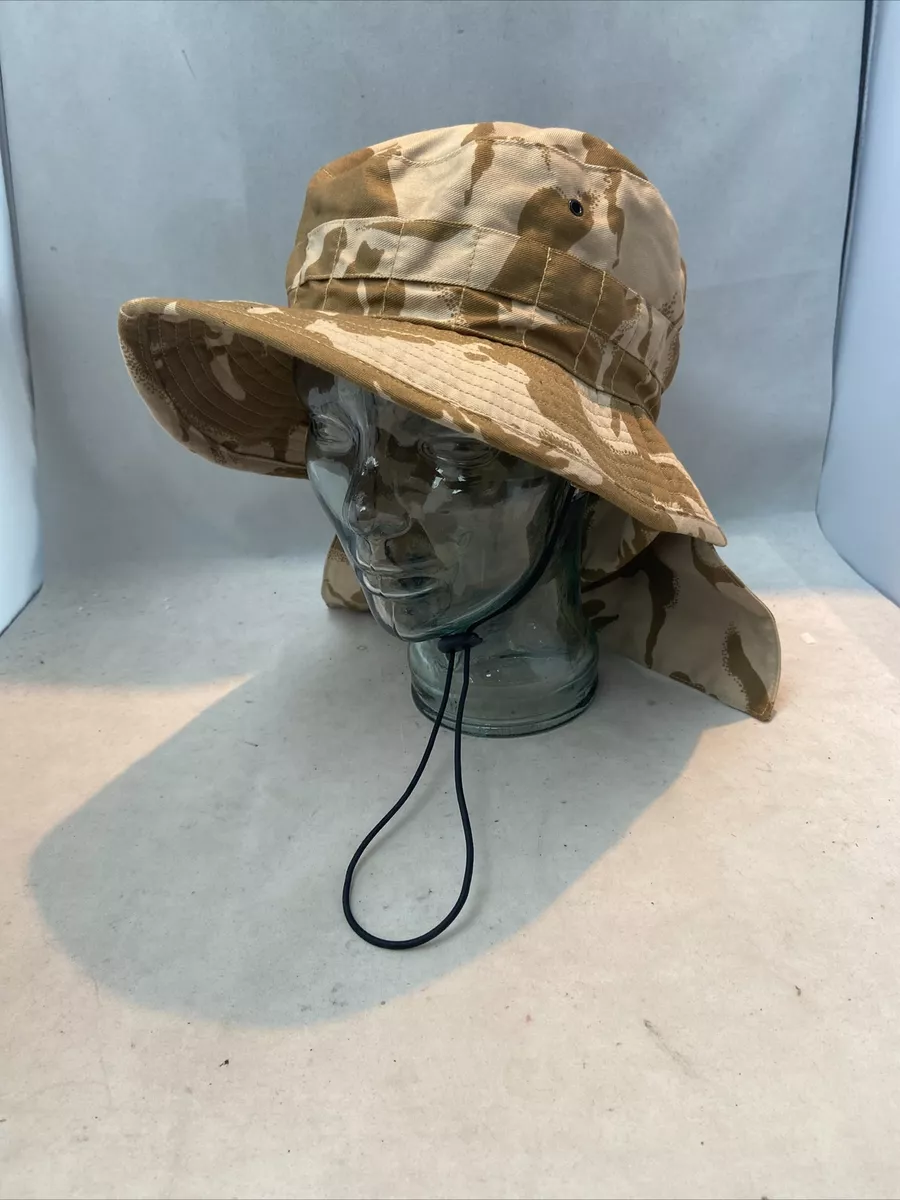 Issued Genuine British Army Desert Boonie Bush Hat Adults Cadets Kids All  Sizes