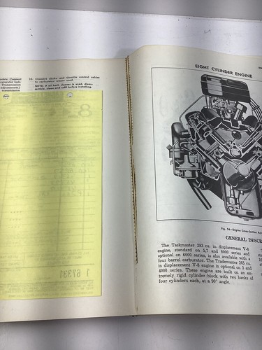 Original 1957 Chevrolet Truck Shop Manual - Picture 6 of 7