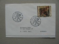 ITALY, eventcover to Germany 1990, WC bowls