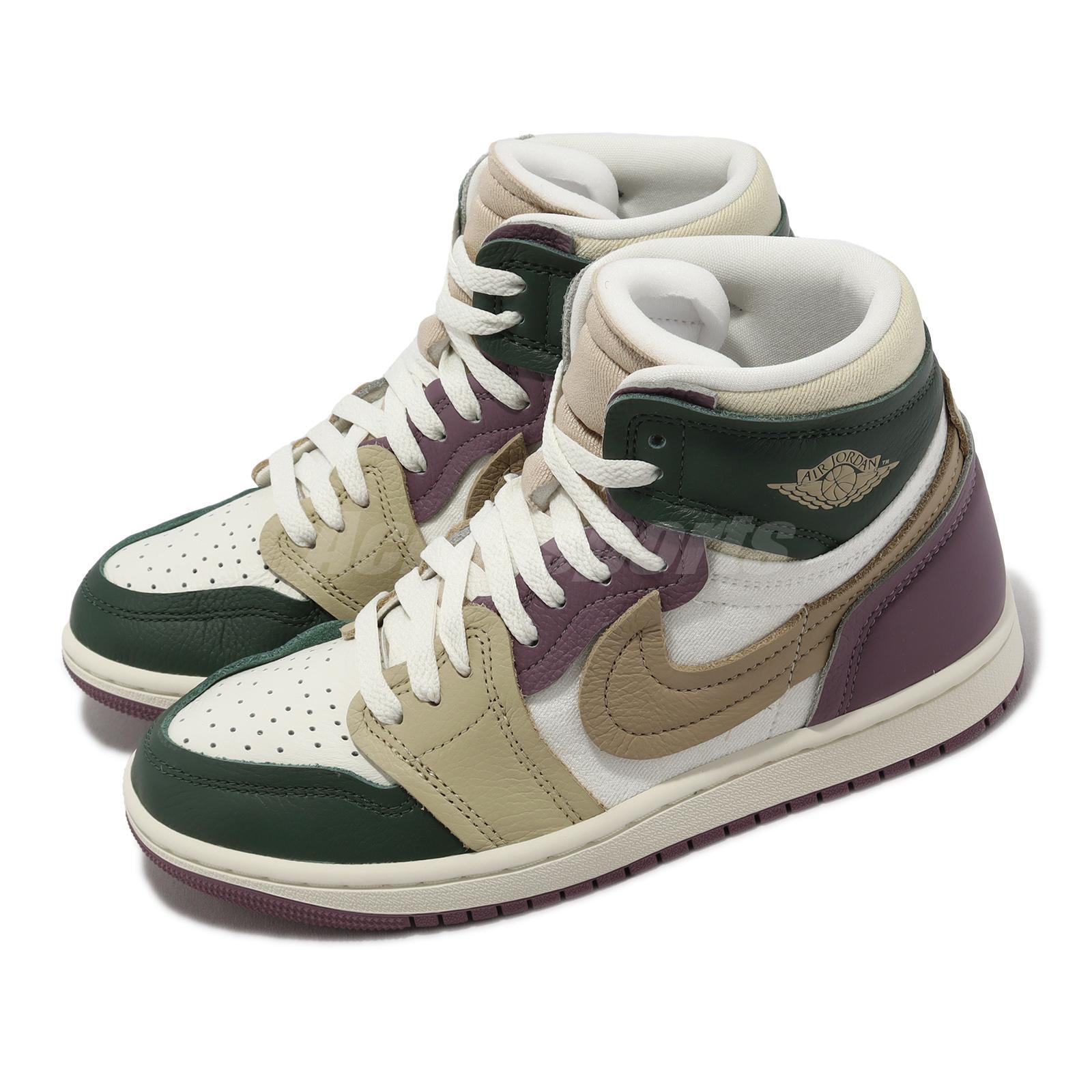 Женская повседневная обувь Nike Wmns Air Jordan высотой 1 мм AJ1 Galactic Jade FB9891-300