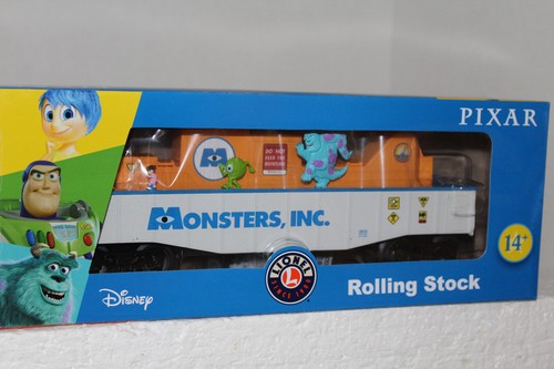 Lionel #2128030 PIXAR MONSTERS'S INC. PERSIGUIENDO GÓNDOLA  | Condition: New